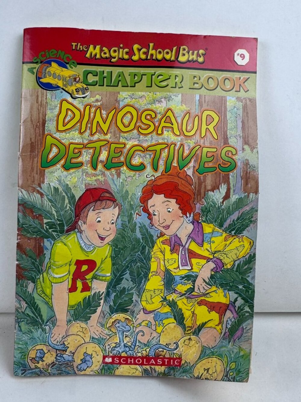 The Magic School Bus Chapter Book #9 Dinosaur Detectives Scholastic Paperback